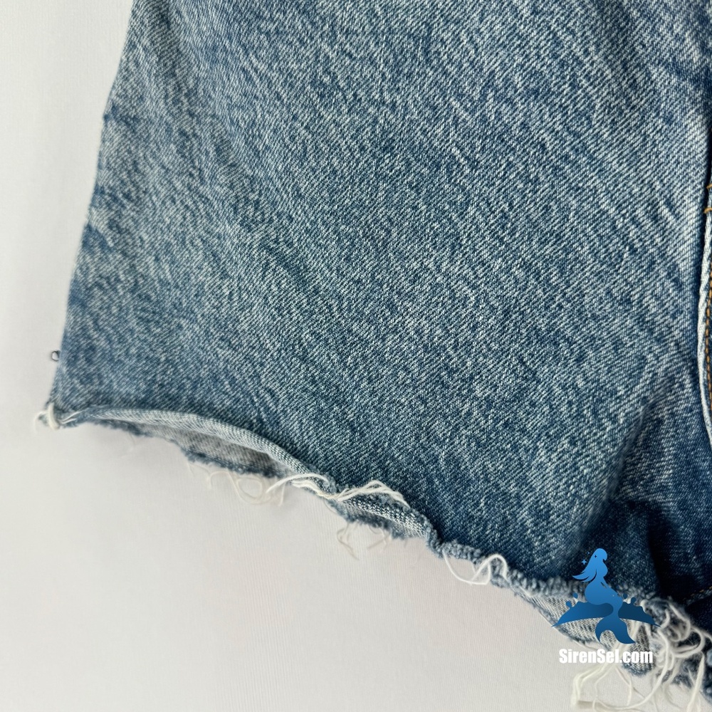 1282 rag & bone Maya High-Rise Short – 26 – Calypso (Blue) - Picture 5 of 16